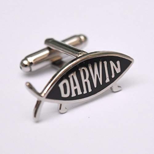 Darwin Fish Cufflinks (pair)