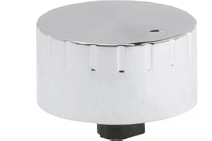 sparefixd Manopola di controllo per piano cottura a gas Siemens, colore argento