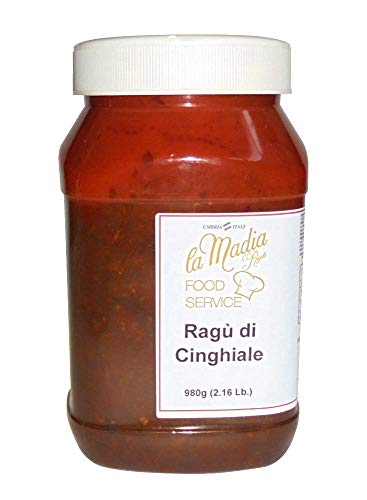GR 980 RAGU' DI CINGHIALE IN BARATTOLO PER PASTA E BRUSCHETTE WILD BOAR RAGOUT