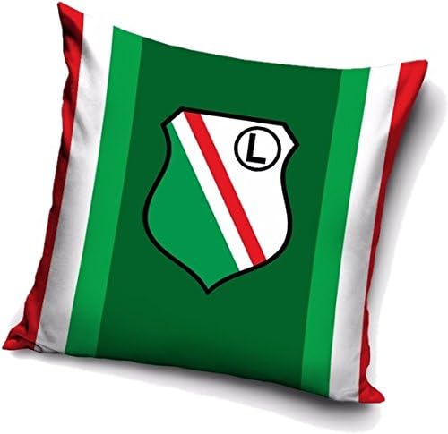 Legia Warszawa Decorative Cushion Cover Football Pillow case 40 x 40 cm / Boys Bedroom