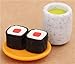 Produktbild Sushi Rolle Grüner Tee Radiergummi aus Japan von Iwako