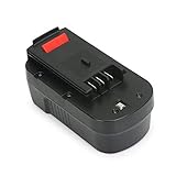 black und decker ersatzakku 10 8v Problemloses Laden mit dem Original Ladegerät, passend für Black & Decker 244760-00, A1718, A18, HPB18, HPB18-OPE, Firestorm A18, FS180BX, FS18BX, FS18FL, FSB18, kompatibel mit Black & Decker BD18PSK, CCS818-2, CDC18GK2, EPC188BK, FS188F4, GLC2500, HPD18K-2, NHT518, NST2018, XTC183BK usw. (Mehr Modelle in Produktbeschreibung).