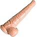 Produktbild WJF Übergroße 40,5 cm, Flüssigsilikon Realistischer Dildo, Soft Dildo Sex Toys, Plump Test, Super Saugnapf, Freisprecheinrichtung