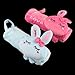 Women Girls Cute Cartoon Love Rabbit Pencil Box Case