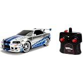 Jada Fast and Furious Remote Control Car - Nissan Skyline GTR, 1:16 Scale, High Speed and Performance, Fast & Furious RC Ar