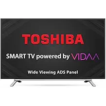 TOSHIBA 108 cm (43 inches) Vidaa OS Series Full HD Smart ADS LED TV 43L5050 (Black) (2020 Model)