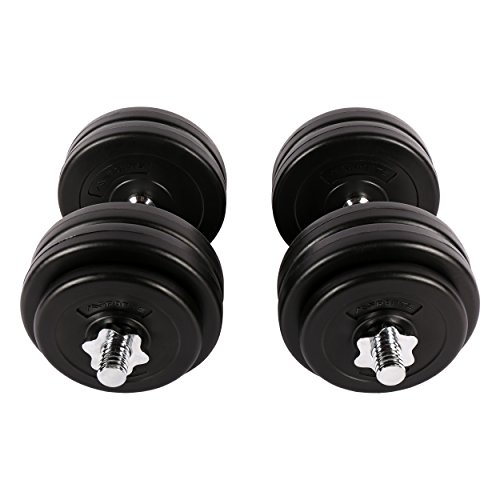 Hantelset 30 kg (2 x 15 kg) Kurzhantelset - 4