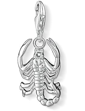 THOMAS SABO Damen Charm-Anhänger Sternzeichen Skorpion 925er Sterlingsilber 0591-001-12