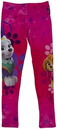 Paw Patrol Pink &amp; Purple 3-8 Years Trousers Pants Kids Leggings (5 Year, Pink)