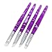 4pcs Pro UV Gel Brush Pen Nail Art Painting Drawing Brush Set