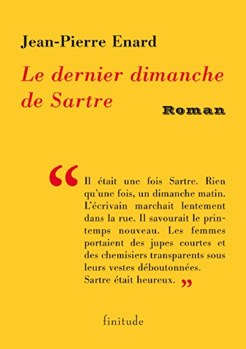couverture de : Le Dernier dimanche de Sartre