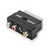 Produktbild ednet 84548 SCART Cinch/S-VHS Adapter mit Umschalter