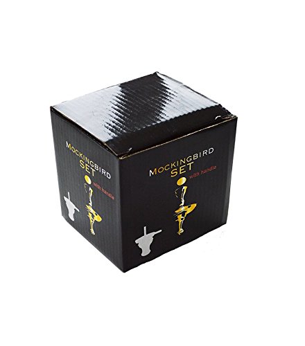 Aladin Shisha Kaminkopf-Set Mockingbird mit Griff, Tabakkopf, Tabaktopf mit Kamin für Wasserpfeifen - 4