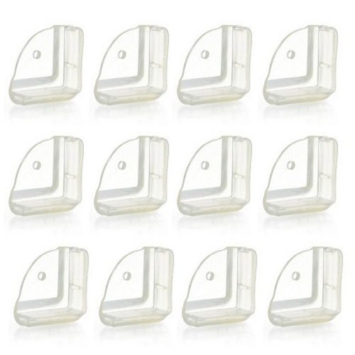 12 x Edge corner protection child protection child safety baby safety assurance Silicone Transparent