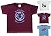 Hat-Trick Designs - Aston Villa Football Baby Children's T-Shirt Top-2-3yrs-Claret-Born & Bred-Unisex Gift