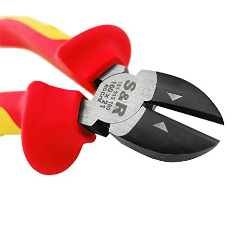 S&R VDE-Seitenschneider 160mm 1000V VDE-geprüft Serie Chrom-Vanadium Stahl, phosphatiert - 6