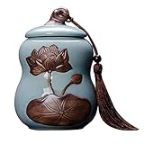 Abgerundete Dosenkante: Die Kanten der Tee-Vorratsgläser sind rund und glatt, was für das tägliche Be- und Entladen praktisch ist und Ihre Hände nicht verkratzt.