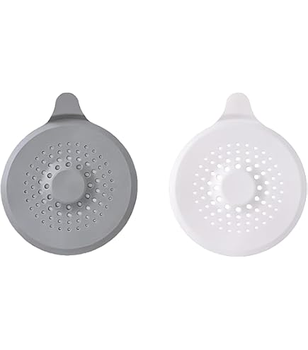 3 Filtri Scarico A Stella In Silicone – Multicolore – Per Lavello, Doccia, Vasca Con Ventose - 2