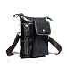 Produktbild LXIANGP Männer Leder diagonal Schultertasche Männer Multifunktions-Verschleiß Gürtel Handy-Taschen Kleine Tasche kann Gürtel Handytasche Tragen