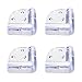 KING DO WAY 4pcs Child Baby Safety Desk Table Edge Cover Guard Corner Protector Cushion