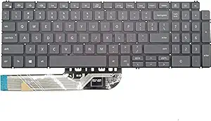 WISTAR Laptop Keyboard Compatible for Dell inspiron 5501 5502 5508 5584 5590 5591 5593 5594 5598, inspiron 7500 7501 7590 7591 Series Laptop with Backlit US Layout