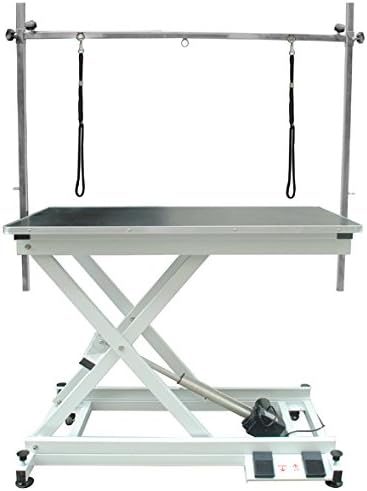 Immaculate Pets - Powerlift Ultra : EXTRA LOW ELECTRIC X-FRAME DOG GROOMING TABLE