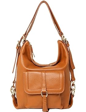 MENSCHEWEAR Damen Rucksack handtasche Echtes Büffel Leder Rucksack Koreanische Adrette Art Schulmädchen Backpack