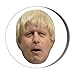 Produktbild Gift Insanity Boris Johnson Breaking Wind 45mm Novelty Badge