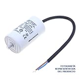 condensador y capacitor es lo mismo Condensador o capacitador de 5 uf microfaradios y 450 v de tensión nominal, espacialmente diseñado para motor aislado.