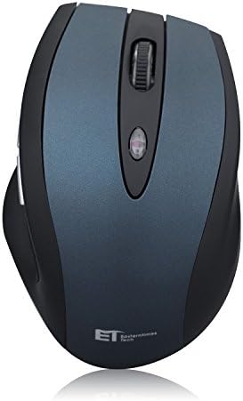 Wireless Mouse,Hually 2.4G Wireless Optical Mouse with USB Nano Receiver,4 Buttons, 5 Adjustable DPI Level
