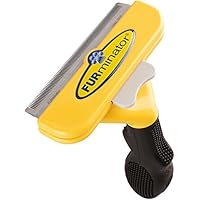 FURminator Fellpflege deShedding-Pflegewerkzeug für langhaarige große Hunde von 23 bis 41 kg, Größe L, 1 Tool
