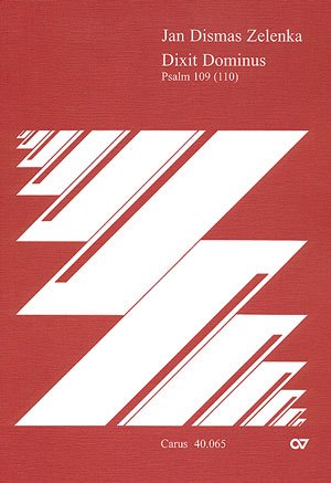 Preisvergleich Produktbild Zelenka: Dixit Dominus (ZWV 68). Partitur