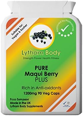 Maqui Berry PLUS 1200 milligrams per capsule x 90 capsules Vegan