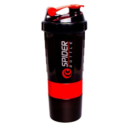 Preisvergleich Produktbild Spiderbottle Spider Bottle Mini2Go Black / Neon Red 1 Stück