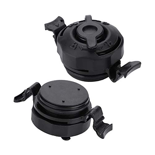 REALM-ARK Valve de gonflage 3-en-1 Valve à air Couvercle de sécurité pour Matelas Gonflable Intex Noir