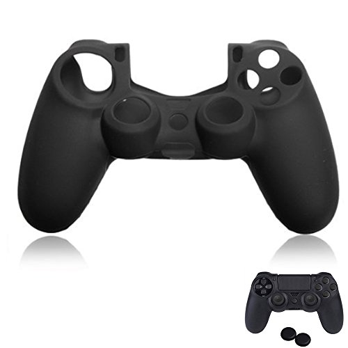 Preisvergleich Produktbild ASIV Silikon Schutzhülle für PS4 Controller Schwarz