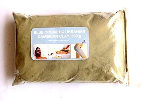BLUE CAMBRIAN BENTONITE COSMETIC CLAY POWDER FOR FACIAL MASKS & BODY WRAPS. Available In Packs: 100 g, 500 g, 1 kg.