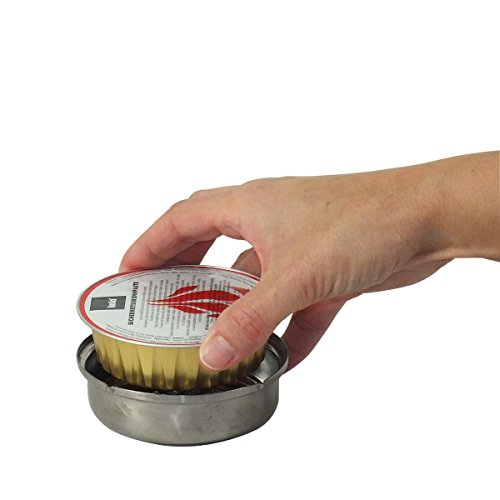 Kela 390010 Brennpaste, 6er-Set, Geruchslos, 1,0 h Brennzeit, 6 x 80 g, Magma - 3