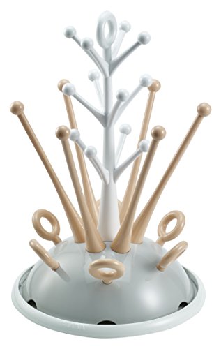 BEABA Bottle Draining Rack and Accessories (Nude)