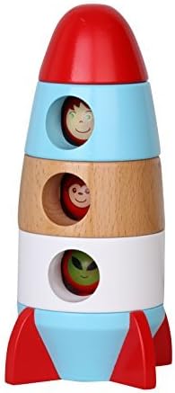 Discoveroo Magnetic Stacking Rocket