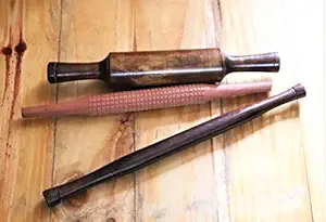 Sawan Shopping Mart Handcrafted Square papad belan Plain papad belan ele belan roti Roller Rolling pin Rolling Pin Wooden Rolling Pin, Wooden Belan, Wooden Belna, papad belan