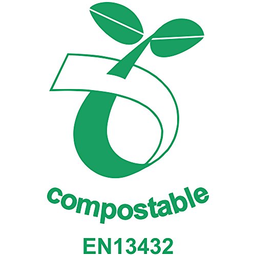 75 x 25 Liter allBIO-Tüten 25 Liter 100% Biologisch Abbaubare & Kompostierbare Tüten für den Küchenmülleimer / die Mülltonne - 2