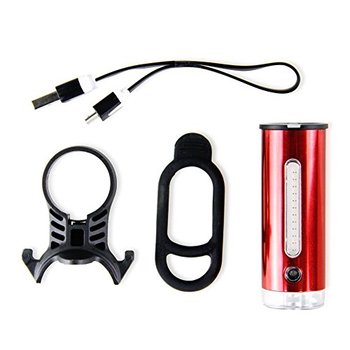 Raypal LED Fahrrad Rücklicht ,Super helle USB aufladbare, 360 Grad-Funktion, 5-Modi, Wasserdicht, Easy Install & Quick Release - 6