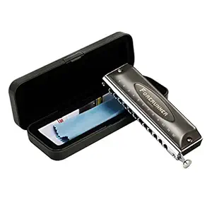 East top Chromatic Mouth Organ 12 Holes 48 Tones Forerunner Chromatic Harmonica Key of C, Chromatic Harmonica Mouth Organ Musical Instrument for Beginners and Professionals