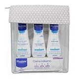  Mustela Neceser Basico Balsamo, Colonia, Crema hidratante y Gel