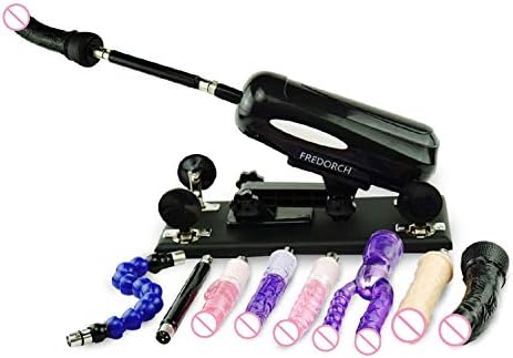 Updated Version Privacy Machine Gun with Big, Automatic Privacy Machines for Women, Love Machine with 8 Accessories,Black
