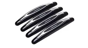 Zimba Black Compact Car Door Scratch Guard (Protaction Set of 4)