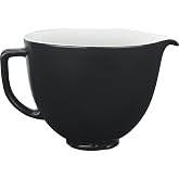 Kitchenaid Seramik Kase Aksesuarı 4,8 L 5KSM2CB5 Mat Siyah-BM