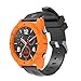Produktbild bloatboy PC Schutzhülle + 3PCS Glasfolie für Huawei Watch GT, Ultra-Schlanke Bunte Harte PC-Gehäuse-Abdeckung (Orange)