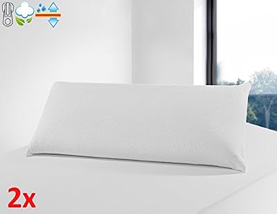 Savel – Lot de 2 - Protège Oreiller Imperméable et Respirant, 100% Coton – 50x70cm | Housse d’Oreiller | Taie d’Oreiller – disponible en plusieurs dimensions